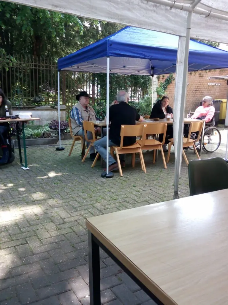 Bild vom Grillfest am VAtertag